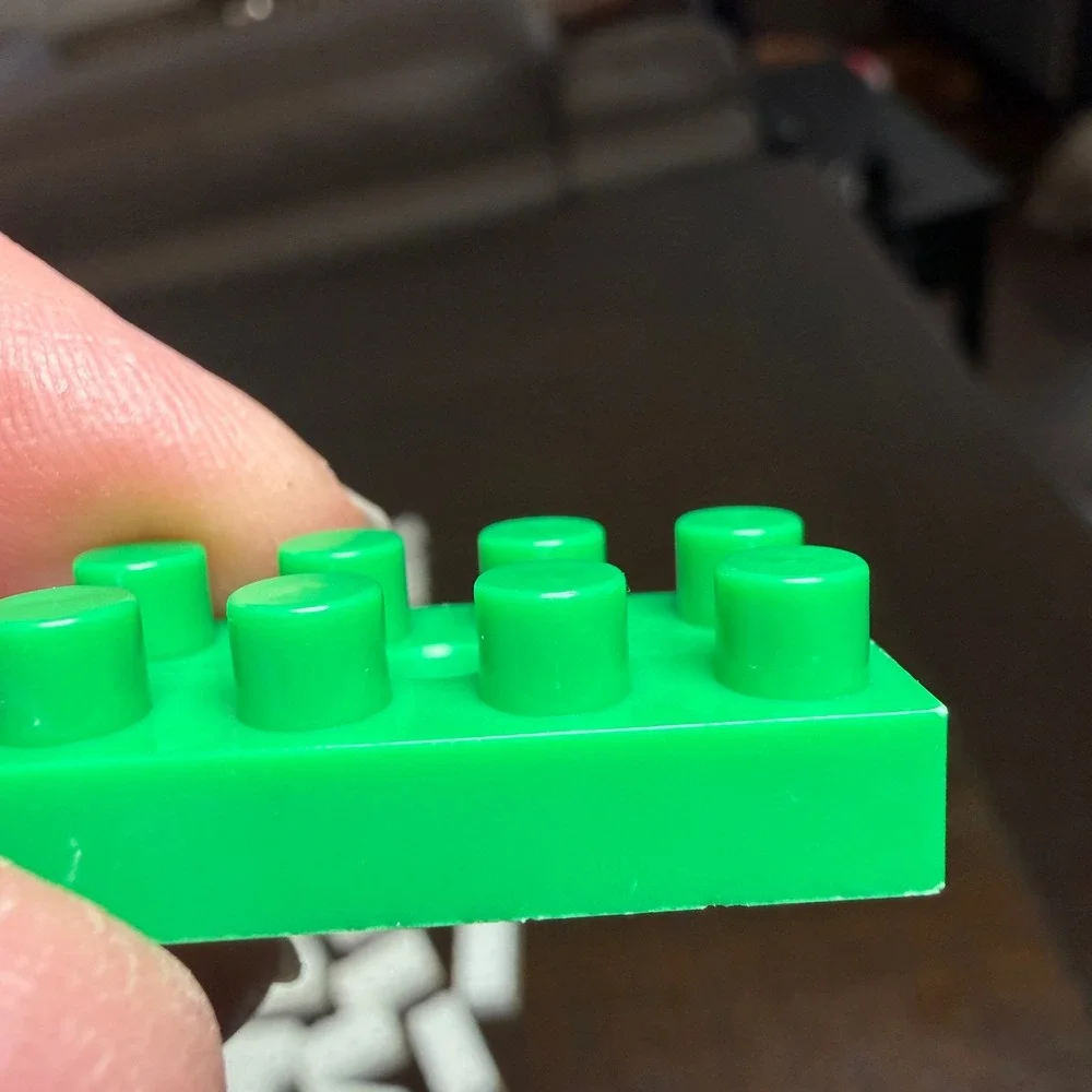 Vintage MC Master Construction Building Bricks Lot 1960s–70s LEGO Compatible 1lb